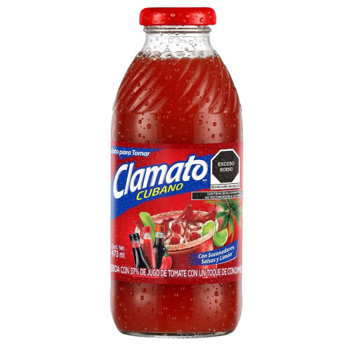Clamato Cubano Glass 473ml