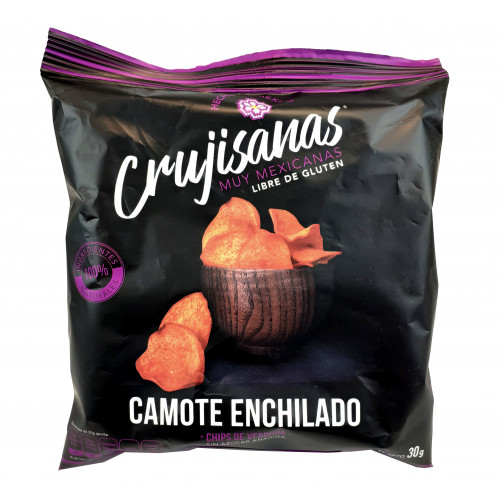 Crujisanas Sweet Potato With Chilli Vegetable Chips 12 x 30g
