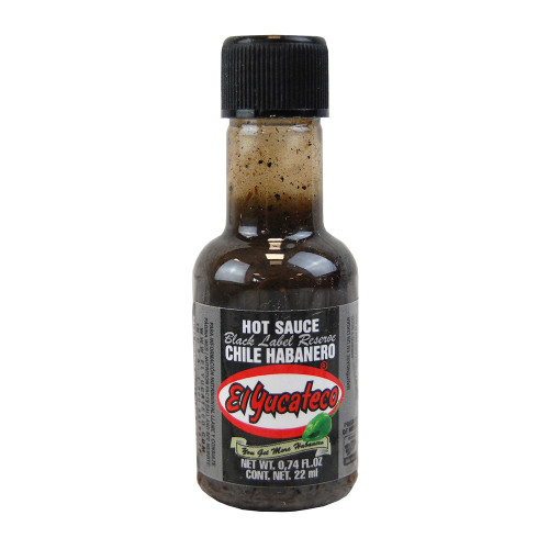 El Yucateco Habanero Black Label Reserve Small 54 x 22ml Case