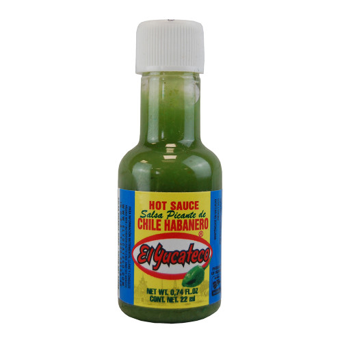El Yucateco Habanero Green Small 54x22ml Case