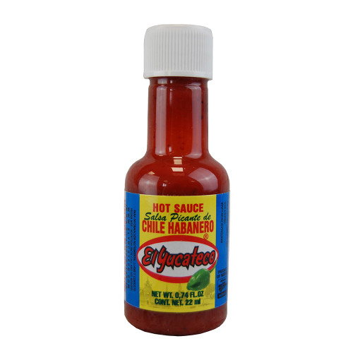 El Yucateco Habanero Red Small 54x22ml Case