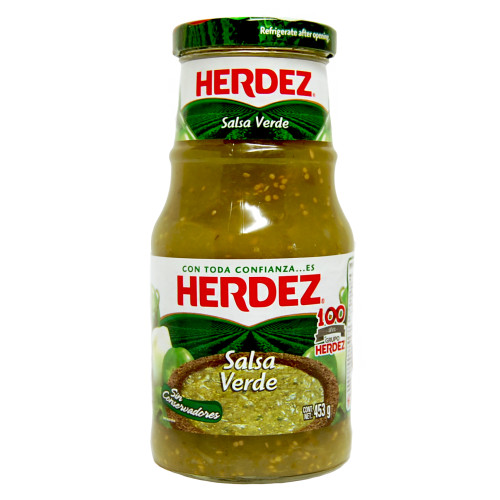 Herdez Salsa Verde Jar 453g