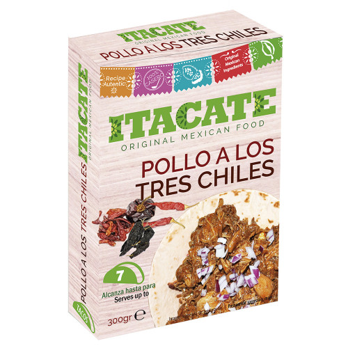 Itacate Pollo 3 Chiles 300g