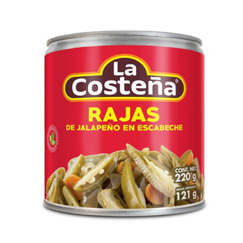 La Costena Jalapeno Slices 199g