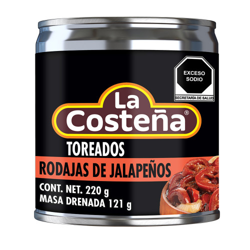 La Costena Jalapeno Red Slices Toreados 220g