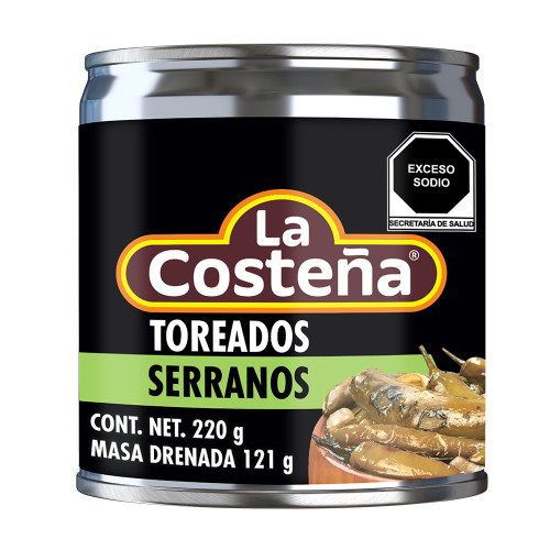 La Costena Serrano Toreados 220g