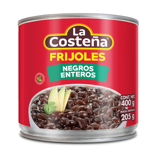 La Costena Black Whole Beans 400g