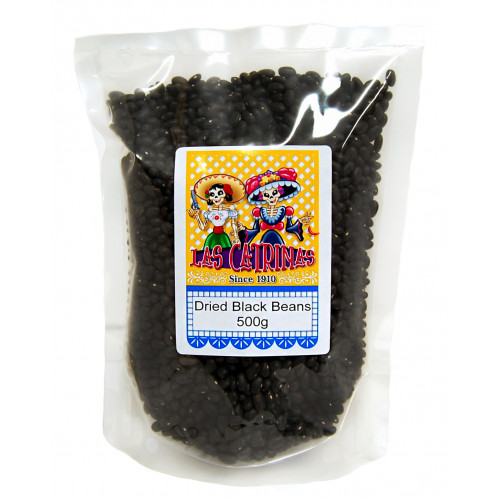 Las Catrinas Black Beans Dried 500g