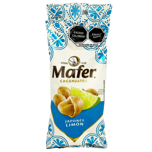 Mafer Japanese Peanuts with lime 56 x 65g Case