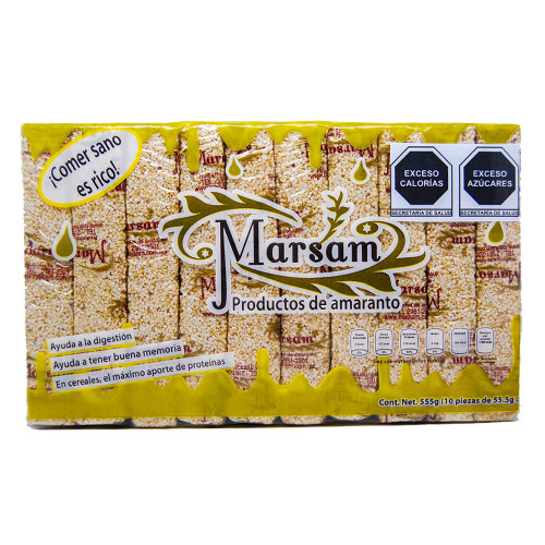 Marsam Amaranth & Almond Bar 12 x 550g Case