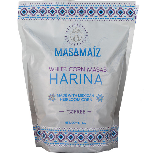 MasaMaiz White Corn Flour 14 x 1kg Case