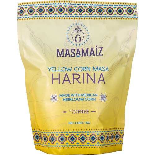 MasaMaiz Yellow Corn Flour 14 x 1kg Case