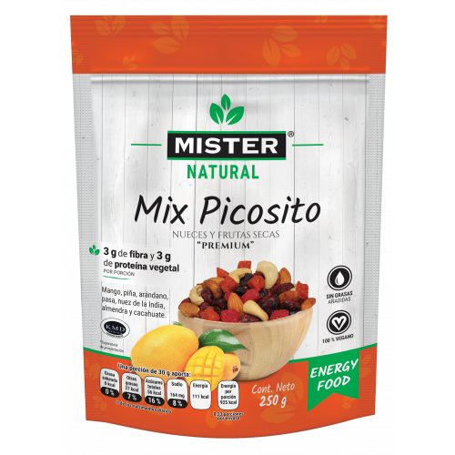 Mister Gourmet Dried Fruit Mix With Chili Pouch 12 x 250g