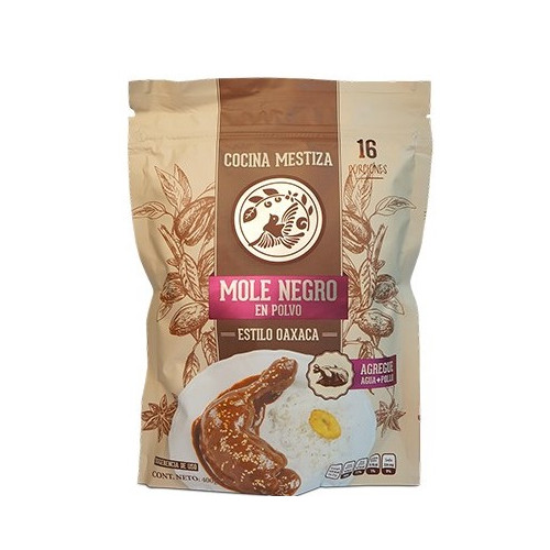 Cocina Mestiza Mole Sauce Zip-Lock 400g