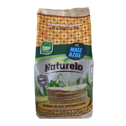 Naturelo Harina De Maiz Azul 1kg