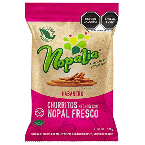 Nopalia Churritos Habanero 80g