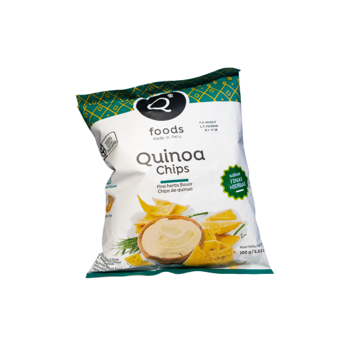 Quinoa Chips with Fine Herbs Flavour 100g