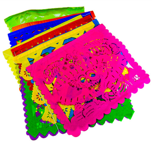 Papel Picado Day of the Dead Multi Colour