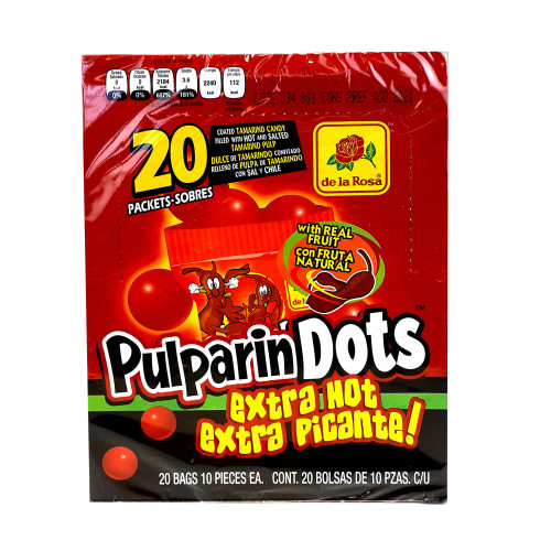 Pulparindots Extra Hot 16 x 600g