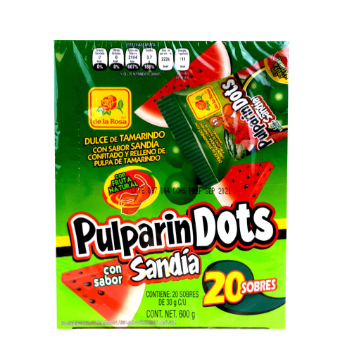 Pulparindots Watermelon 16 x 600g