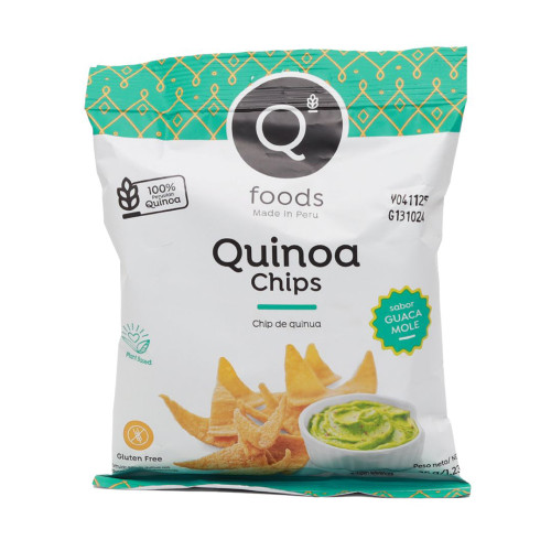 Quinoa Chips with Guacamole Flavour 35g