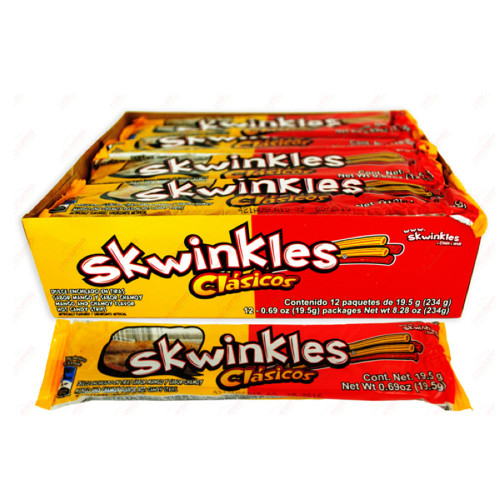 Skwinkles Clasico Mango-Chamoy Candy 12 pack