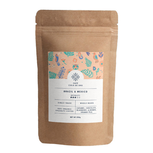 Speciality Coffee Blend - Mexico & Brazil 250g (Beans)