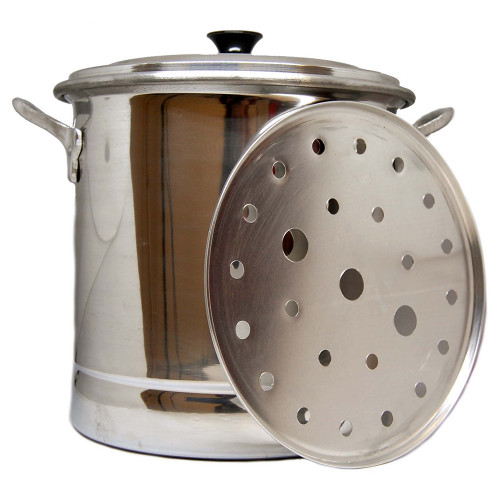 Tamal Steamer Cooking Pot Aluminium 20Lt