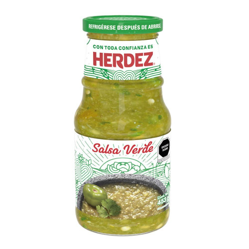 Herdez Salsa Verde Jar 453g
