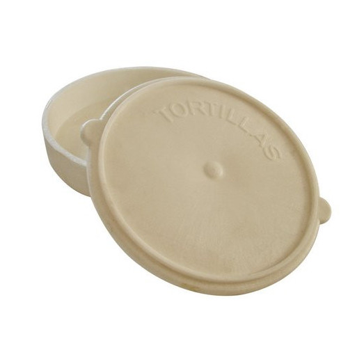 6" Cream Plastic Tortilla Warmer