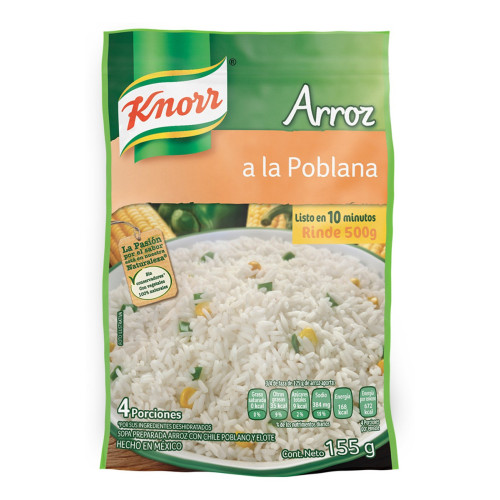 Knorr Poblano Rice 160g