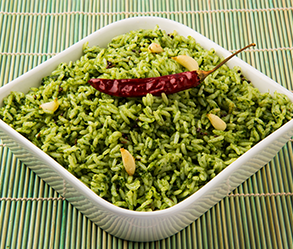 arroz verde